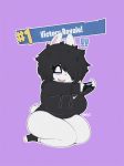  ! 2018 alternate_version_at_source anthro bags_under_eyes big_breasts big_butt black_hair bottomless breasts butt clothed clothing digital_media_(artwork) english_text fangs female femmy_(smutbunny) fortnite fur hair hoodie lagomorph legwear mammal messy_hair nike playstation_4 purple_background rabbit simple_background slit_pupils smutbunny socks solo text thick_thighs video_games voluptuous white_fur wide_hips 