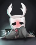  balls blush girly hollow_knight hollow_knight_(species) male penis protagonist_(hollow_knight) shady_mane small_penis sweatingseating thick_thighs 