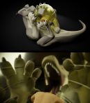  2018 3d_(artwork) 4_toes anthro blender_(disambiguation) claws digital_media_(artwork) doublescale dragon feet first_person_view human imminent_vore male male_pred male_prey mammal micro paws reptile scalie soles toe_claws toes vore 