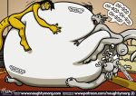  anthro balls belly big_belly comic cum cum_in_mouth cum_inflation cum_inside dom_(naughtymorg) dragon excessive_cum hyper hyper_belly hyper_inflation inflation male male/male morbidly_obese naughtymorg obese overweight penis seph_(naughtymorg) stuart_(naughtymorg) 