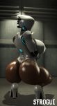  2018 3d_(artwork) anthro big_breasts big_butt breasts butt clothed clothing digital_media_(artwork) female haydee huge_breasts huge_butt humanoid machine mammal not_furry robot sfrogue simple_background solo source_filmmaker thick_thighs video_games wide_hips 