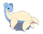  2018 clitoris female feral flippers half-closed_eyes lapras looking_at_viewer lying marine nintendo on_back open_mouth pata pok&eacute;mon pok&eacute;mon_(species) presenting presenting_pussy pussy shell simple_background solo video_games white_background 