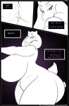  2018 anus belly big_belly big_breasts big_butt breasts butt caprine comic disembodied_penis female gin-blade goat huge_breasts huge_butt male mammal mature_female overweight overweight_female penis pussy thick_thighs toriel undertale video_games voluptuous wide_hips 