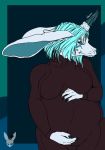  alien anthro belly big_belly big_breasts breasts canine female mammal pregnant whiterabbit95 zettairesu 