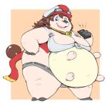  cellphone clothed clothing eyewear female goggles hair hat miltank nintendo panties partially_clothed phone pinup pok&eacute;mon pok&eacute;mon_(species) pose slightly_chubby subakitsu teats udders underwear video_games zipper 