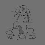  2017 3_toes angry animal_genitalia animal_penis animated balls big_penis bird&#039;s-eye_view canine_penis eeveelution erection feral front_view fur greyscale high-angle_view knot looking_at_viewer loop lying male monochrome nintendo on_back panting penis pok&eacute;mon pok&eacute;mon_(species) simple_background solo spread_legs spreading throbbing toes umbreon video_games vogold 