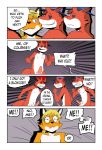  after_sex angry anthro border canine clone comic cuddling demon dialogue english_text erection fox group hair hat hi_res hug incubus jan lomas male male/male mammal penis sound_effects speech_bubble text tolok top_hat 