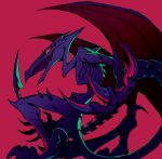  claws looking_at_viewer male_focus metroid monster ridley salamanshe sharp_teeth simple_background smile super_smash_bros. super_smash_bros._ultimate tail teeth wings yellow_eyes 