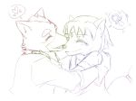  anthro canine duo eyes_closed female fox fox_mccloud happy kokoro-tokoro krystal male mammal nintendo star_fox tears video_games 