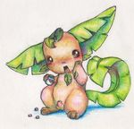  &lt;3 blush brown_eyes cub eeveelution leaf_tail leafeon male nintendo penis pills plain_background pok&#233;mon pokemon simplepale solo video_games white_background young 