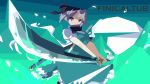  absurdres dress finicaltub ghost highres katana konpaku_youmu konpaku_youmu_(ghost) minimalism non-web_source reference_work self_upload short_hair sword touhou weapon 