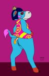  2016 abdominal_bulge ambiguous_gender anal_vore animal_crossing animal_genitalia animal_pussy anthro anus biped black_sclera blue_anus blue_body blue_hair blue_pussy blue_tail blush bovine bowlcut brown_hooves butt cattle charmander crossover digital_drawing_(artwork) digital_media_(artwork) duo equine_anus equine_pussy eye_markings female female/ambiguous female_focus female_pred fire flaming_tail flat_chested full-length_portrait gloves_(marking) grey_body hair half-closed_eyes hands_on_hips hi_res horn mammal markings multicolored_body muzzle_(marking) naomi_(animal_crossing) nintendo orange_tail pink_background pink_body pink_tail pok&eacute;mon pok&eacute;mon_(species) portrait post_vore pussy rear_view red_body red_markings simple_background slightly_chubby smile snout socks_(marking) solo_focus standing tail_tuft tan_tail telem tuft two_tone_tail video_games vore white_eyes wide_hips yellow_horn 