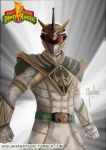  absurdres alternate_costume alternate_universe armor commentary english_commentary evertears faceless faceless_male gold_trim helmet highres lord_drakkon male_focus mighty_morphin_power_rangers muscle power_rangers solo tommy_oliver tumblr_username watermark web_address 