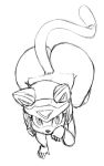  anthro big_butt butt cat feline mammal polly_esther samurai_pizza_cats saumrai_pizza_cats thecon 