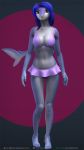  3d_(artwork) anthro bikini clothed clothing digital_media_(artwork) female fish looking_at_viewer marine partially_clothed shark solo standing swimsuit tenzide 