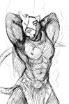  anthro better_version_at_source hladilnik male mammal muscular muscular_male rodent skaven smell solo 