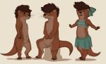  clothed clothing crossdressing keith male mammal marsminer mustelid otter 