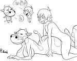  2017 ? ambiguous_penetration animal_crossing anthro anthrofied arm_support before_and_after big_breasts big_butt big_head biped black_and_white blush bovine breast_rest breasts butt cattle chibi clothing cloven_hooves digital_drawing_(artwork) digital_media_(artwork) duo eye_roll eyelashes eyes_closed female from_behind_position gesture hair hands_behind_back hooves horn huge_breasts human human_on_anthro humanoid_hands interspecies leaning_on_elbow looking_pleasured lying male male/female male_penetrating mammal monochrome nintendo nipples nude on_front open_mouth open_smile pants penetration pictographics propositioning robedart sex sex_gesture shirt short_hair side_view simple_background smile snout speech_bubble speed_bump_position spiky_hair spotted_body standing suggestive suggestive_gesture tail_tuft thumbs_up tipper_(animal_crossing) tuft video_games villager_(animal_crossing) voluptuous white_background 