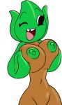  breast_grab breasts female flora_fauna hand_on_breast humanoid not_furry plant plants_vs_zombies solo thymewarp 
