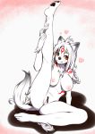  &lt;3 2018 5_toes amaterasu anthro areola big_breasts black_pawpads breasts canine censored deity feet female fur hair humanoid_feet j7w looking_at_viewer mammal markings nipples nude pawpads pussy raised_leg smile solo toes video_games white_fur white_hair wolf yellow_eyes ōkami 