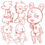  2016 :&lt; animal_crossing anthro armwear balls big_butt biped blush bottomless bovine breasts butt canine cattle cheek_tuft chemise clothed clothing collar curled_tail digital_drawing_(artwork) digital_media_(artwork) dog dominatrix elbow_gloves erection eyelashes eyeshadow featureless_feet female front_view frown full-length_portrait fur gloves group hair hair_over_eyes half-closed_eyes head_tuft hindpaw holding_object holding_whip horn lagomorph legwear lingerie lipstick long_tail looking_away looking_back makeup male mammal marshal_(animal_crossing) masturbation medium_breasts monochrome mostly_nude motion_blur multiple_images naked_collar naomi_(animal_crossing) nintendo nipple_tassels nipples nude panties panting pasties paws penile_masturbation penis portrait rabbit rear_view red_and_white riding_crop rodent sabely shaking_leg sheepdog shep_(animal_crossing) short short_hair simple_background sitting sketch sketch_page smile snout squirrel standing sweat tassels thigh_highs tiffany_(animal_crossing) tuft underwear video_games whip white_background whitney_(animal_crossing) wide_hips wolf 