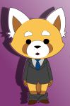  aggressive_retsuko clothed clothing jerseydevil male mammal pants_down partially_clothed penis red_panda resasuke 