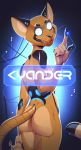  2018 5_fingers anthro butt_pose cat cybernetics cyborg digital_media_(artwork) feline female kyander machine mammal solo whiskers 