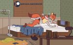  animated anthro bed bedroom breasts canine cum disney featureless_breasts female fox inkeink inside interspecies judy_hopps lagomorph loop lying male male/female mammal nick_wilde on_bed orgasm patreon predator/prey rabbit sex spoon_position spooning zootopia 