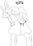  bpq00x lucario nintendo pokemon tagme 