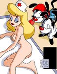  animaniacs hello_nurse wakko_warner warner_bros yakko_warner 