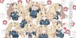  :d ? a bad_id bad_pixiv_id bangs blonde_hair blue_eyes blue_shirt blush breast_pocket breasts character_name closed_eyes cnm collared_shirt commentary covering_mouth crying crying_with_eyes_open dated embarrassed enemy_lifebuoy_(kantai_collection) expressions fingers_together gambier_bay_(kantai_collection) gloves hair_between_eyes hairband hands_up highres holding holding_hair holding_map kantai_collection long_hair looking_at_viewer lost_child medium_breasts multiple_views open_mouth parted_lips pocket scared shirt short_sleeves sidelocks smile spoken_question_mark surprised tears twintails 