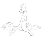  2018 ambiguous_gender animated anthro anthro_on_anthro black_and_white chespin collar cowgirl_position digital_media_(artwork) duo interspecies kirbymaster12 male male/ambiguous mammal mienshao misu_nox monochrome nintendo on_top pok&eacute;mon pok&eacute;mon_(species) semi-anthro sex tongue tongue_out video_games wanderlust 