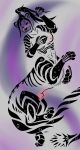  animal_genitalia blush breasts chakat dickgirl feline hybrid-no.1 intersex lying mammal moonshadow_(character) multi_limb nude on_back sheath solo taur tribal wallpaper 