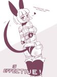  1girl animal_ears ass blush bob_cut breasts cat_ears cat_tail heart lab_zero_games looking_at_viewer looking_back monochrome ms._fortune_(skullgirls) naughty_face pouch revealing_clothes rope scar short_hair sideboob sketch skullgirls smile tail text_focus underboob utility_belt 