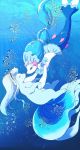  alolan_vulpix kemoribon pokemon pokemon_(creature) primarina underwater vulpix 