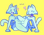  blush cat feline female female/female incest linda_(nekuzx) mammal melina_(nekuzx) nekuzx sibling sisters twincest twins 