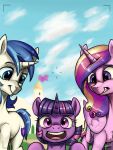  2018 absurd_res blue_eyes blue_hair brother brother_and_sister building camera cloud cute cutie_mark equine eyebrows eyelashes feathered_wings feathers female feral friendship_is_magic group hair hi_res hooves horn looking_down male mammal multicolored_hair my_little_pony nude open_mouth open_smile outside photo portrait princess_cadance_(mlp) purple_eyes purple_feathers shining_armor_(mlp) sibling signature silverhopexiii sister sky smile teeth tongue twilight_sparkle_(mlp) two_tone_hair unicorn winged_unicorn wings 