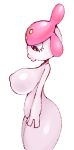  big_breasts breasts butt eyelashes female hi_res humanoid light_skin medicham nintendo nipples noseless not_furry nude pink_nipples pok&eacute;mon pok&eacute;mon_(species) side_view simple_background solo thick_lips thick_thighs video_games white_background white_skin wide_hips ɯ(_&ndash;_&ndash;_)ɯ 