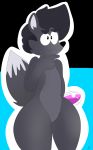  blue_background canine dildo fox giftart invalid_color male mammal phurcy sex_toy simple_background thick_thighs toony unknown_artist wide_hips 