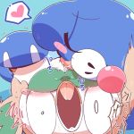  ! &lt;3 ... 2018 blush cunnilingus duo eyes_closed nettsuu nintendo open_mouth oral pok&eacute;mon pok&eacute;mon_(species) popplio rowlet sex surprise sweat tears vaginal video_games 