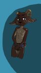  bovine caprine clothing goat male mammal moka_(sossybritches) scantily_clad simple_background sossybritches_(artist) underwear 