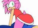  amy_rose animated anthro blue_fur butt clothing dress female fur hairband happy hedgehog male male/female mammal penis pink_fur saltwatertoffee sex simple_background smile sonic_(series) sonic_the_hedgehog vein white_background 