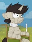  equine fan_character horn male mammal marsminer my_little_pony pone_keith solo spongebob_reference unicorn 