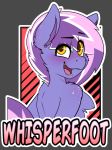  2018 ambiguous_gender anthro berry_frost digital_media_(artwork) equine fan_character freckles fur hair hi_res mammal multicolored_hair my_little_pony open_mouth solo whisperfoot 