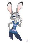  2018 anthro birchly digital_media_(artwork) disney english_text eyelashes female fur judy_hopps lagomorph looking_at_viewer mammal open_mouth purple_eyes rabbit simple_background solo text v-neck zootopia 