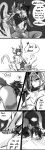  assisted_masturbation cat comic dildo domination english_text eyewear feline female female_domination fireflufferz horn humiliation line_(character) mammal monochrome premature_ejaculation sex_toy sketch_(character) strapon text verbal_degradation 