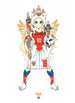  2018_fifa_world_cup daibajoujisan full_body russia russian_flag soccer solo world_cup 