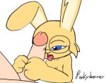  2018 animated anthro blue_eyes breasts duo erection eyewear faceless_male female female_focus fur glasses human human_on_anthro interspecies lagomorph licking loop low_res male male/female male_on_anthro mammal nipples open_mouth oral penis penis_lick punkydreamer rabbit sex signature simple_background solo_focus tan_fur tongue tongue_out toya white_background 