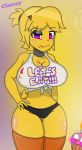  2018 animatronic anthro avian big_breasts bird breasts chica_(fnaf) chicken clazzey cupcake female five_nights_at_freddy&#039;s food humanoid looking_at_viewer machine robot video_games 