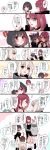  ... 5girls afterglow_(bang_dream!) animal_ears aoba_moka bang_dream! bangs black_choker black_collar black_footwear black_hair black_jacket black_pants black_shorts blue_eyes blush bob_cut boots borrowed_garments breasts brown_hair cat_ears cat_tail chino_machiko choker cleavage comic earrings grey_hair grey_jacket hands_on_another's_shoulders hazawa_tsugumi heart highres holding holding_jacket hood hood_down hooded_jacket jacket jewelry kemonomimi_mode long_hair long_sleeves looking_back mitake_ran multicolored_hair multiple_girls necklace off_shoulder pants pink_hair purple_eyes red_eyes red_hair shirt short_hair shorts sleeves_past_wrists socks spoken_ellipsis streaked_hair sweatdrop tail translation_request udagawa_tomoe uehara_himari v v-shaped_eyebrows white_legwear white_shirt 